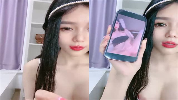 黑丝大奶妹淫叫玩弄道具 粉嫩小穴挑逗互动 浪叫不断