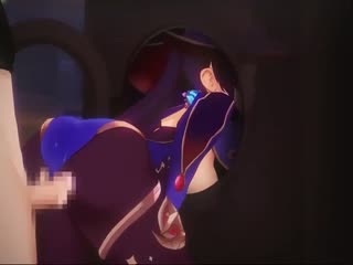 KIZU-001 原神coser莫娜 湿身诱惑 淫语挑逗